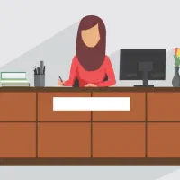 کارمند خانم جهت پاسخگویی و انجام امور محوله
