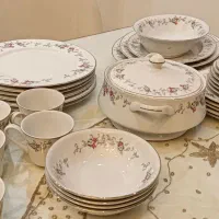 سرویس غذا خوری انتیک با قدمت40 ساله