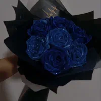 دسته گل روبانی