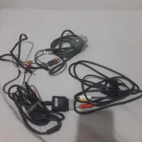 3 عدد کابل xbox 360  و یک سیم رابط