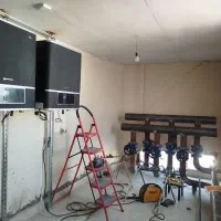 تاسیسات حرفه آیی موتور خانه چگالشی وچیلر