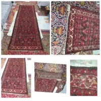 فرش دستبافت سه متر در یک متر یه گوشش پاره شده
