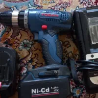 حراج ابزار درحدنودریل شارژی Tosan