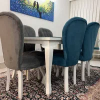 میز غذاخوری 6 نفره