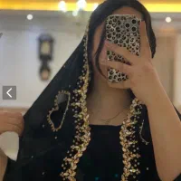 چادر و لباس نگین کوب الماسی