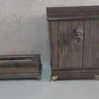 سطل زباله و جادستمال