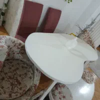 میزناهارخوری ۶ نفره طرح بیضی فرمی