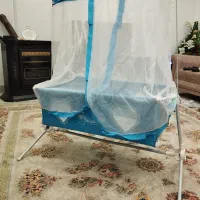 گهواره تاشو با کاور