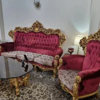 مبلمان استیل . کلاسیک ورق طلا