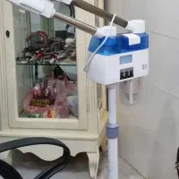 لوازم آرایشگاهی.  دستگاه بخور دو لول ازون دار