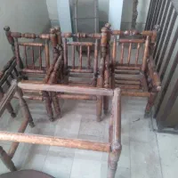 صندلی چوبی کودک کوچک