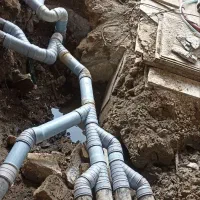 وصل اگو ولوله کشی .کارهای سختمانی.تخریبب نمزدگی