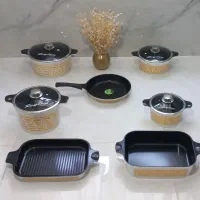 سرویس قابلمه سرامیک Rejina آلمانی اصل قدیمی نو خاص