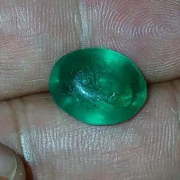 سنگ جواهر زمرد کهنه قدیمی ۱۵قیراط