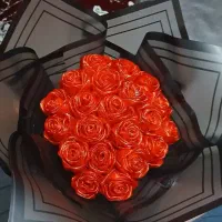 دسته گل روبانی ولنتاین