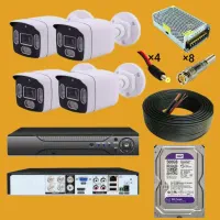 امنیت واقعی //  پک کامل دوربین مداربسته، 0