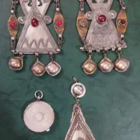 تزیین لباس محلی جنس نقره