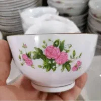 کاسه ماست خوری گلسرخی
