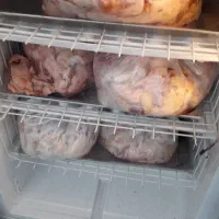 ضایعات مرغ سربال و  پوست و دم