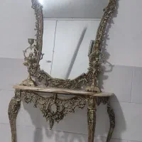 آیینه شمعدان جنسش آلومینیوم و الیاژه