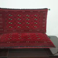 پشتی دستباف ترکمن