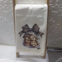 دستمال آشپزخانه و آویزگل مکرومه