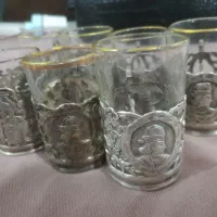 ۷عددپایه لیوان نقره اصل۹۹۹