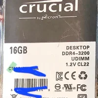 رم DDR4 کروشیال ۱۶ گیگ باس ۳۲۰۰