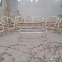 مبل خام 9 نفره تمام راش
