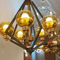 لوستر|لوستر و چراغ آویز|اردبیل, |دیوار