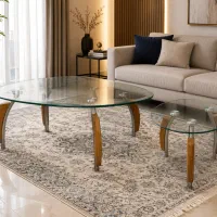 میز شیشه ای