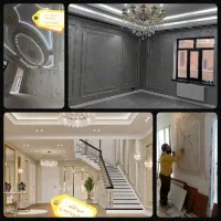 نقاش ساختمان ایرلس رنگ نماکنتکس اپوکسی سیدقلم طلا