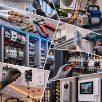برقکار صنعتی و ساختمانی،تعمیرات و نصب کولر اسپلیت