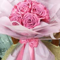 دسته گل رز