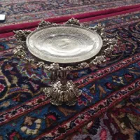 چینی جات قدیمی دیس گل سرخ و گل پنبه