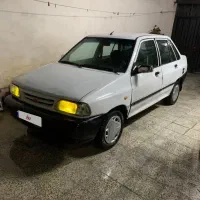 پراید دوگانه کارخونه با ۱۴ سال تست مخزن موتور سالم