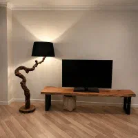 میز تلویزیون چوبی روستیک