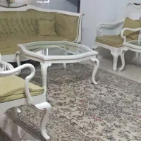 مبل و میز ناهار خوری چپندر سفید