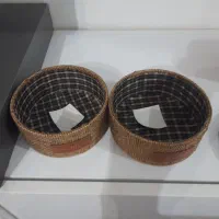 دوتا قندان چوبی