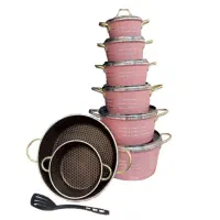 سرویس قابلمه و تابه 15 پارچه پرتو مدل زنبوری