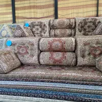 ترمه احمدی رنگ پر طرفدار موکا شکلاتی پشتی شاهنشین