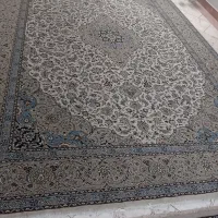 یک جفت فرش نایین نقشه کاشان ۷۰۰ شانه