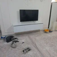 ساخت ونصب میزtv و ترمووال شلف دیواری