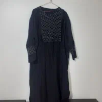 مانتو مشکی کاملا نو