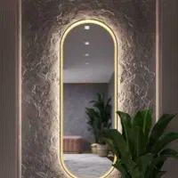 آینه  (پشت نور دار )