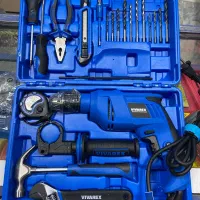 ست دریل چکشی همراه با ابزار کامل ضمانت دار