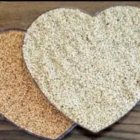 کنجد ارده گیری ۲ آتشه و ۱ آتشه