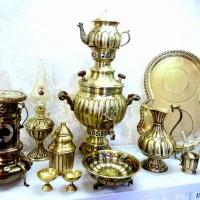 سماور زغالی ۱۴ تکه کامل