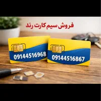 دو سیم کارت رند ۴۵۱ صفر همراه اول