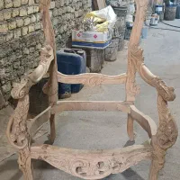 مبل  خام مصری با مدل صندلی خاطره